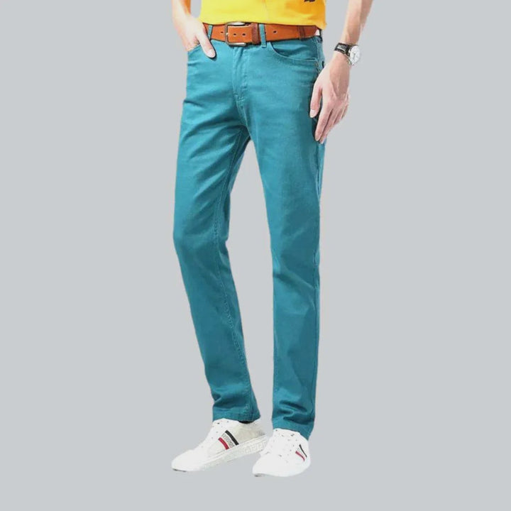 Bright color men's slim jeans | Jeans4you.shop